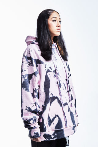 PINK ACID HOODIE