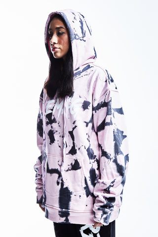 PINK ACID HOODIE