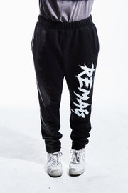 BLACK WAVE SWEATS