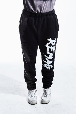 BLACK WAVE SWEATS